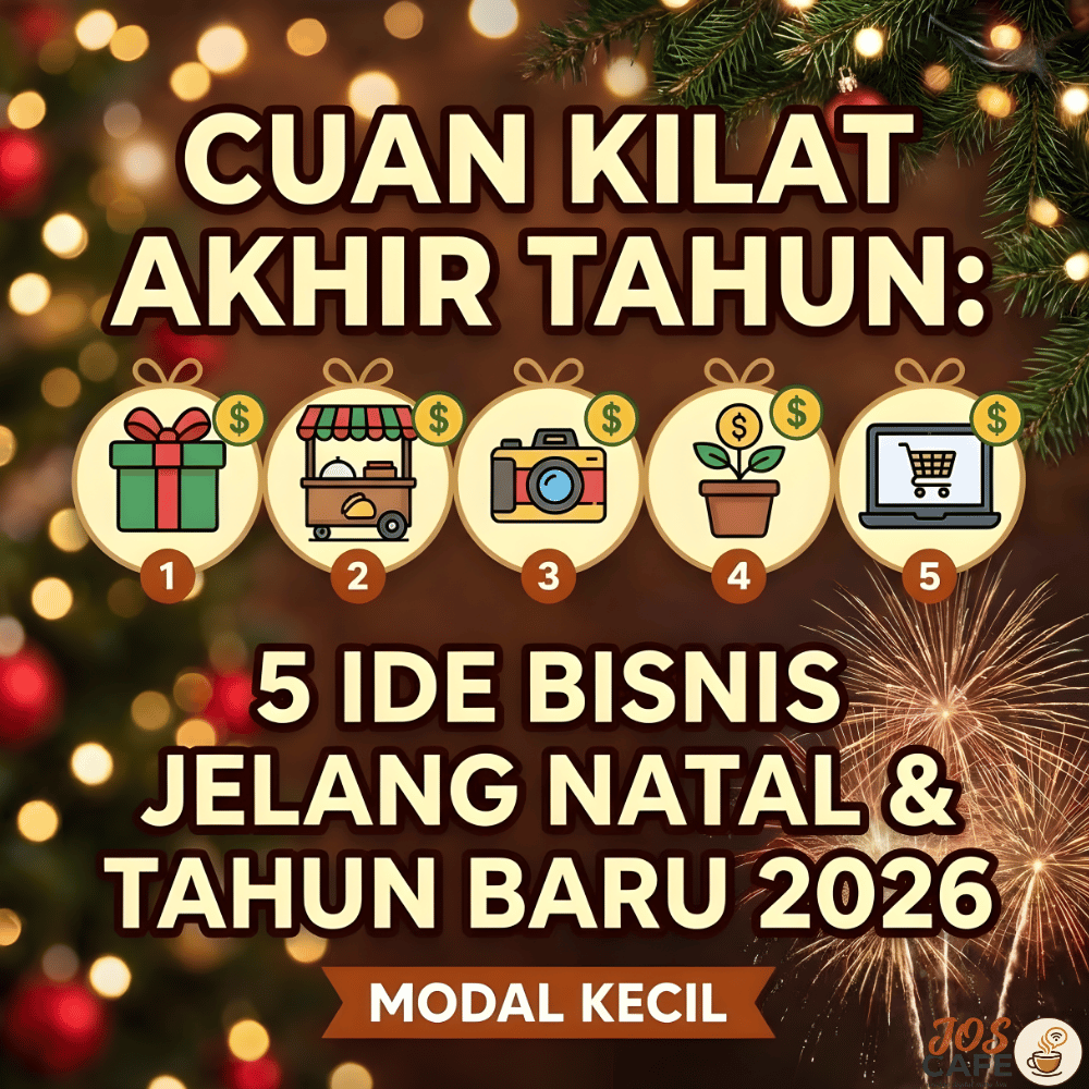 Cuan Kilat Akhir Tahun: 5 Ide Bisnis Jelang Natal dan Tahun Baru 2026 Modal Kecil