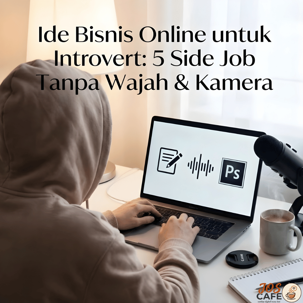 Side Job untuk Kaum Introvert: 5 Ide Bisnis Online Tanpa Perlu Tampil di Kamera