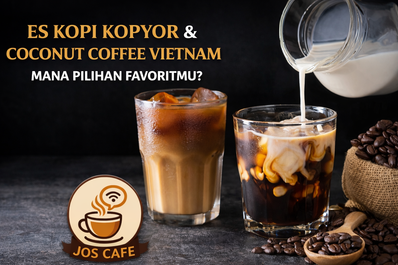 Es Kopi Kopyor vs Coconut Coffee Vietnam: Bedanya Apa, Mana yang Lebih Segar?