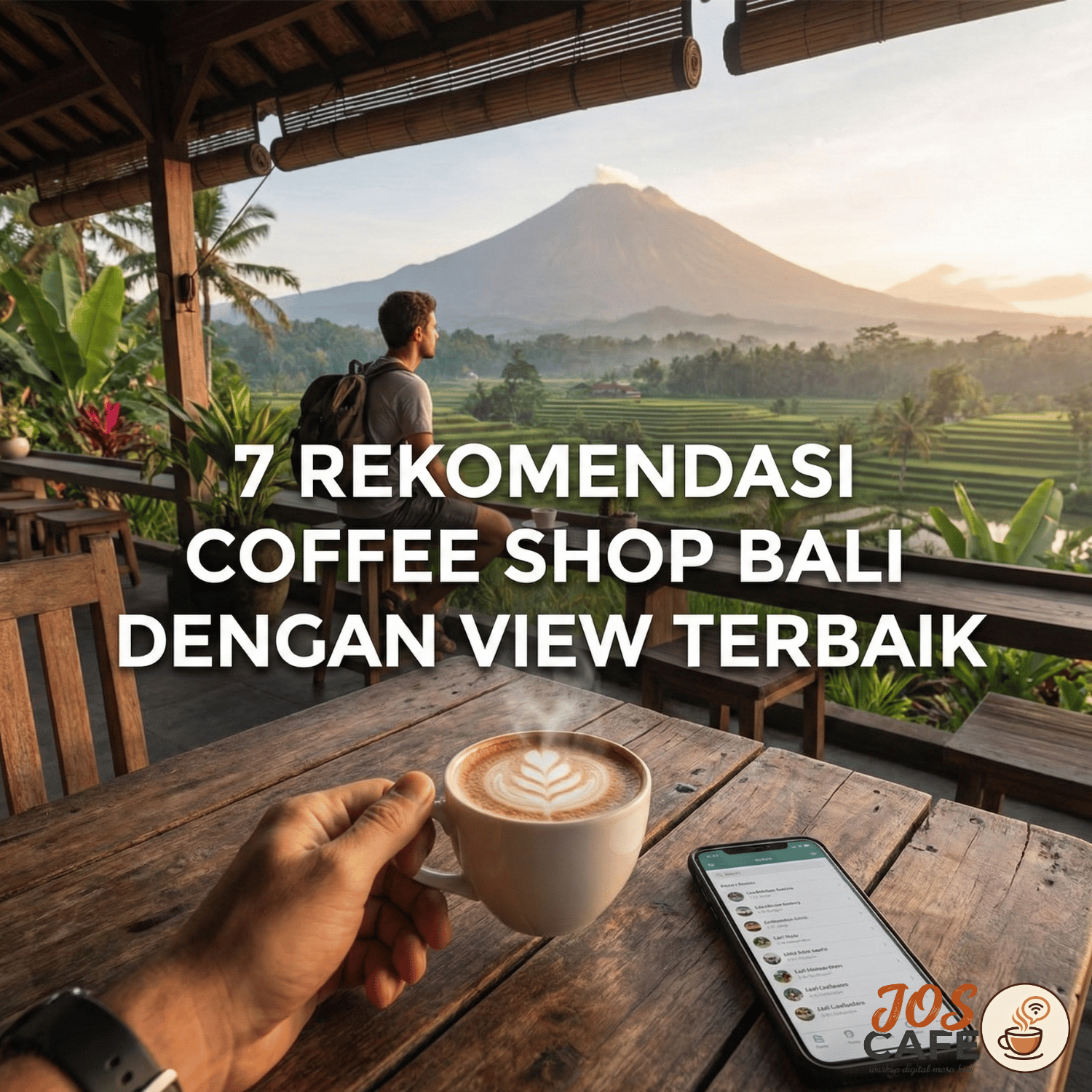 Dari Canggu hingga Ubud: 7 Rekomendasi Coffee Shop Bali dengan View Terbaik.