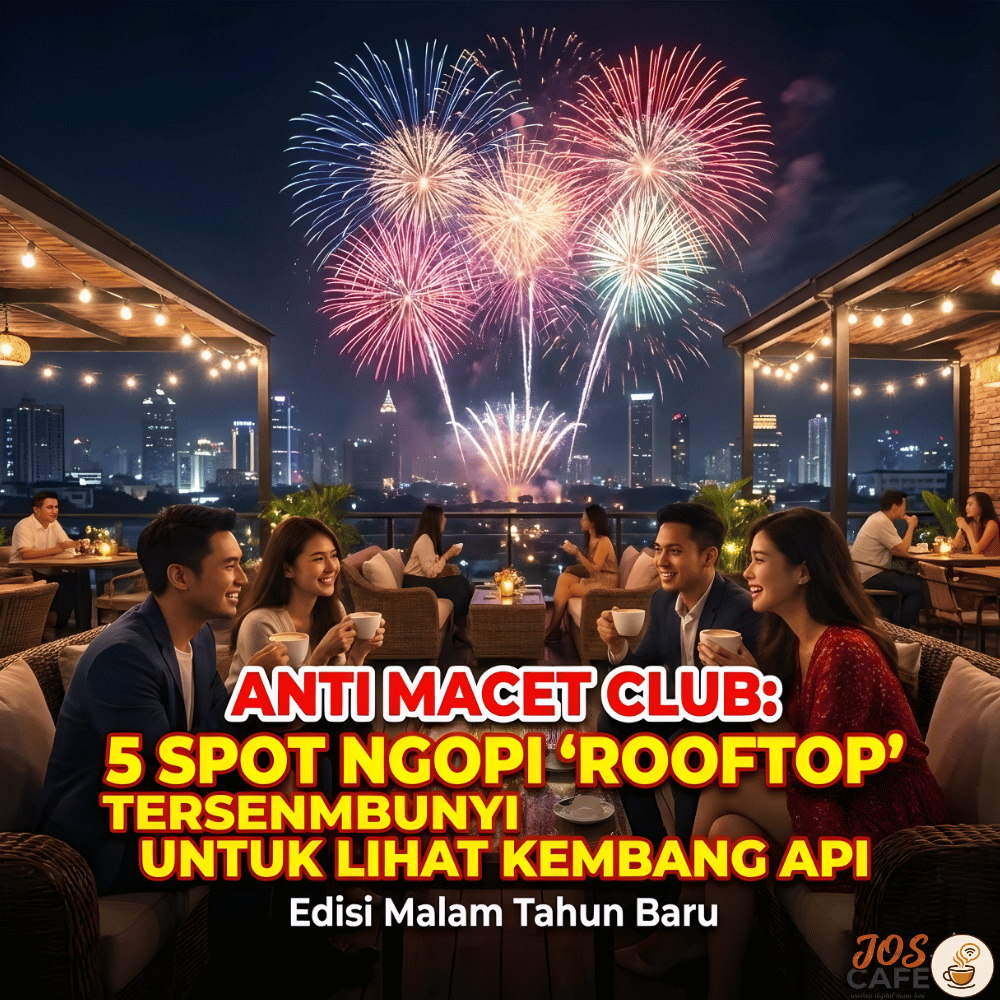 Anti Macet Club: 5 Spot Ngopi ‘Rooftop’ Tersembunyi untuk Lihat Kembang Api