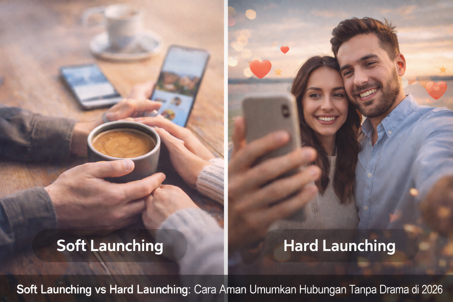 Soft Launching vs Hard Launching: Cara Aman Umumkan Hubungan Tanpa Drama di 2026