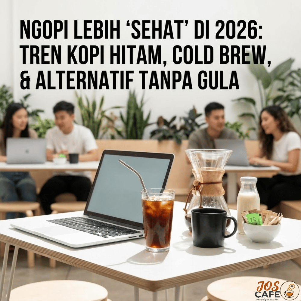 Ngopi Lebih “Sehat” di 2026: Tren Kopi Hitam, Cold Brew, dan Alternatif Tanpa Gula